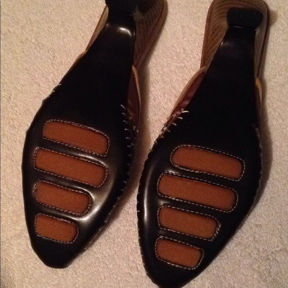 RETRO VINTAGE NEVER WORN Coconut sandals slide on - Picture 3 of 3